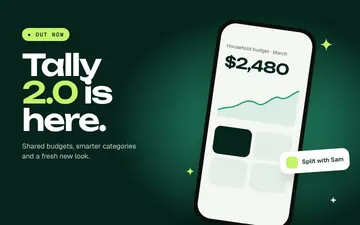 Tally 2.0 launch creative (concept)