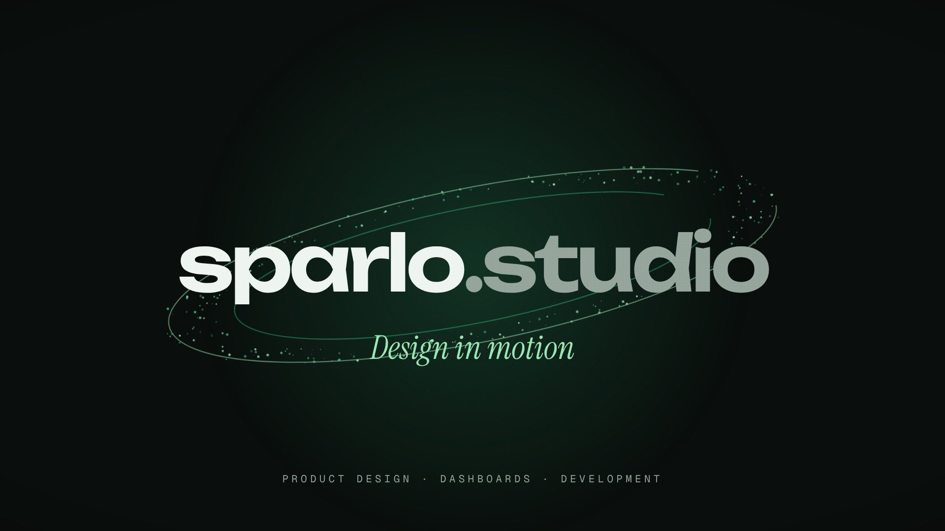 Sparlo Studio showreel: Design in motion